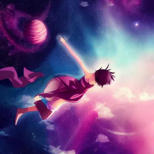 Anime space wallpaper by Realspider321 - Download on ZEDGE™ | 0f12