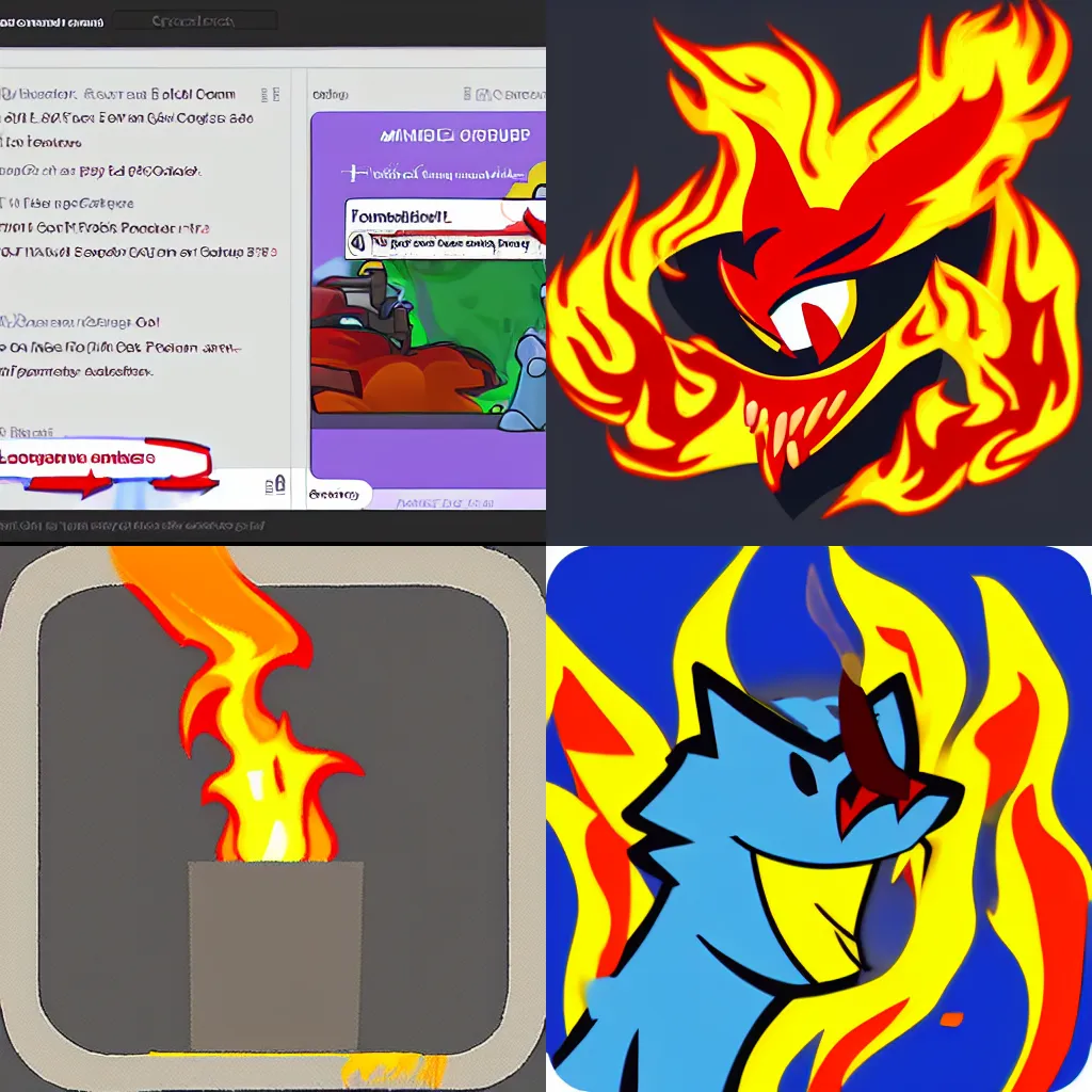Prompt: flammable discord mod