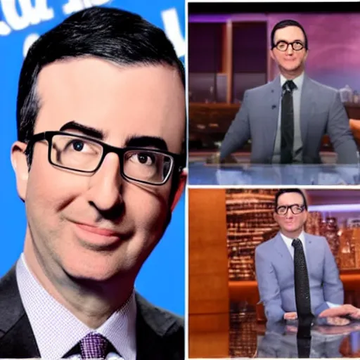 Prompt: long John Oliver