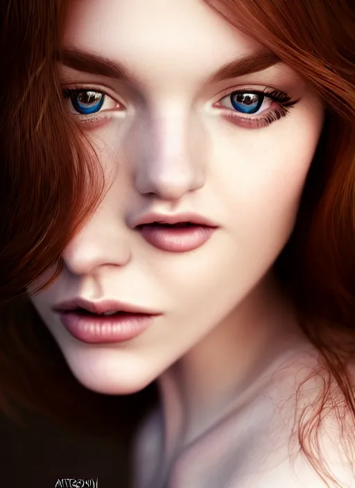 Image similar to a gorgeous scottish female photo, professionally retouched, soft lighting, realistic, smooth face, full body shot, torso, dress, perfect eyes, sharp focus on eyes, 8 k, high definition, insanely detailed, intricate, elegant, art by artgerm and jason chan