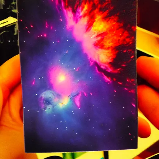 Image similar to nebula polaroid ømolten venom