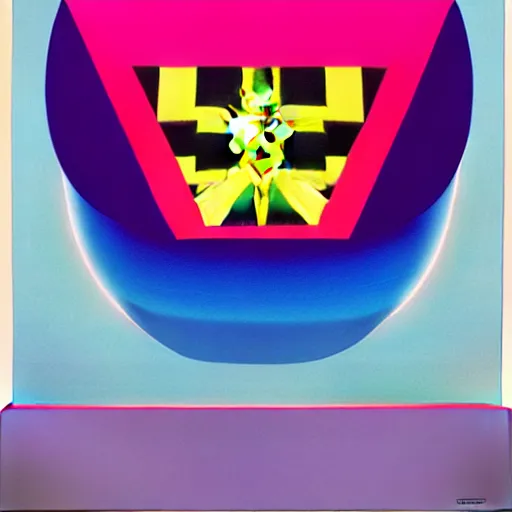 Prompt: box by shusei nagaoka, kaws, david rudnick, airbrush on canvas, pastell colours, cell shaded, highly detailed