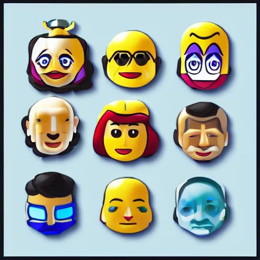 Image similar to new set of emojis