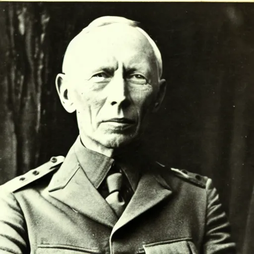 Image similar to Ernst Junger in 1918