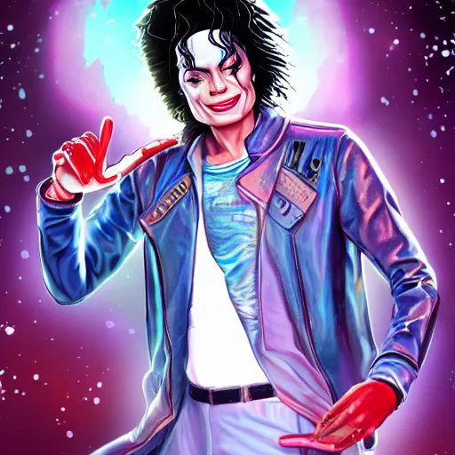 Prompt: a photo of michael jackson in the artstyle of Rick and Morty, hyperdetailed, artstation, digital art, photorealism, accurate, 8k,