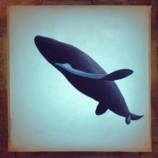 Prompt: swallowed by a whale