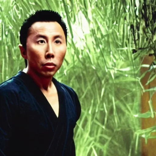 Image similar to Donnie Yen as Mr Miyagi