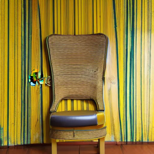 Image similar to chair looking like banana, interior photo, stock image, design