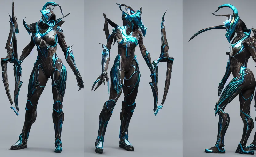 Image similar to in-game screenshot of female Valkyr Warframe, 3d render, Unreal Engine, octane render, ray tracing, Unity, highly detailed, high quality, HD