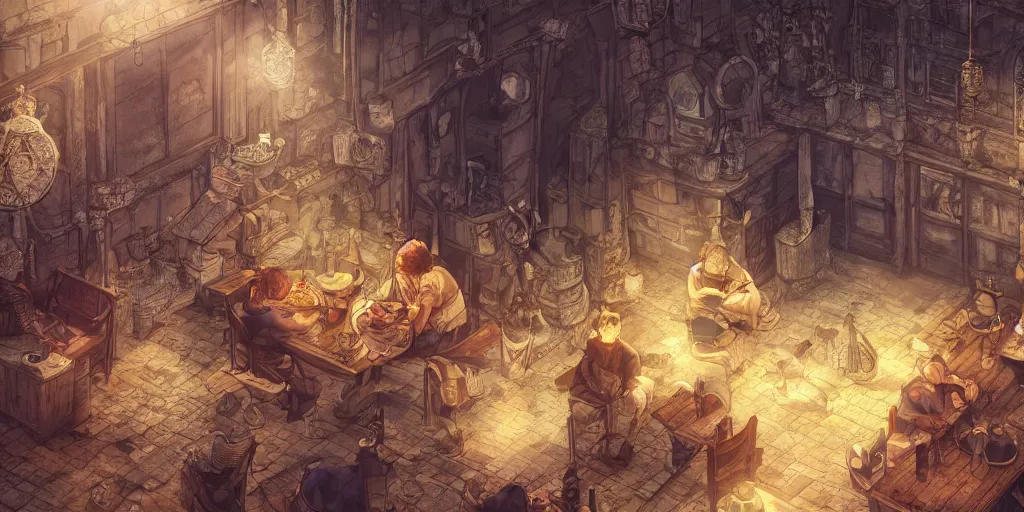 Image similar to let us not seek to satisfy our thirst for freedom by drinking from the cup of bitterness and hatred. ultrafine highly detailed hyper colorful illustration, sharp focus, octopath traveler, final fantasy, unreal engine highly rendered, global illumination, radiant light, intricate and detailed environment