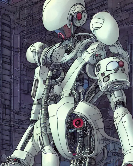 Prompt: character concept of a rat, cybernetic enhancements, art by makoto shinkai and alan bean, yukito kishiro