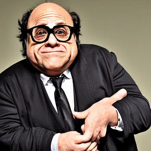 Image similar to detective sherlock danny devito