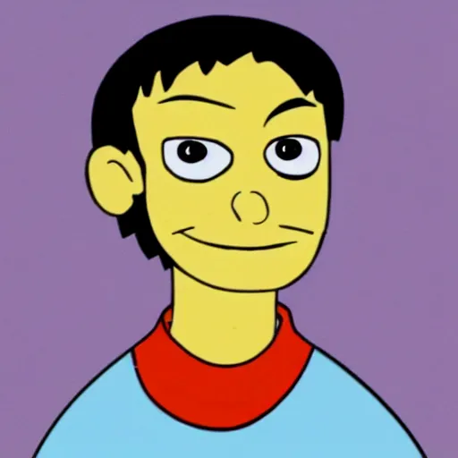 Prompt: a 2 0 0 2 nicktoon of the face of a person named jerry jellostien