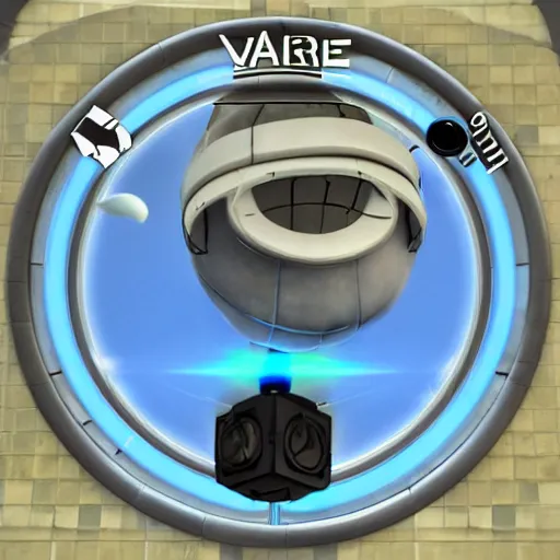 Image similar to portal game valve