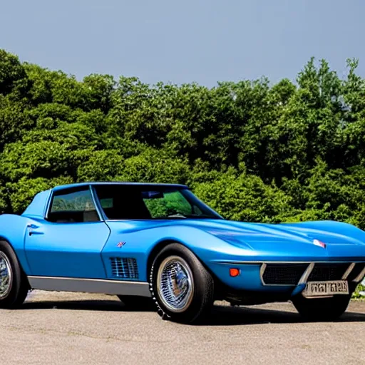 Image similar to different variant of the corvette c 2 1 9 6 9.