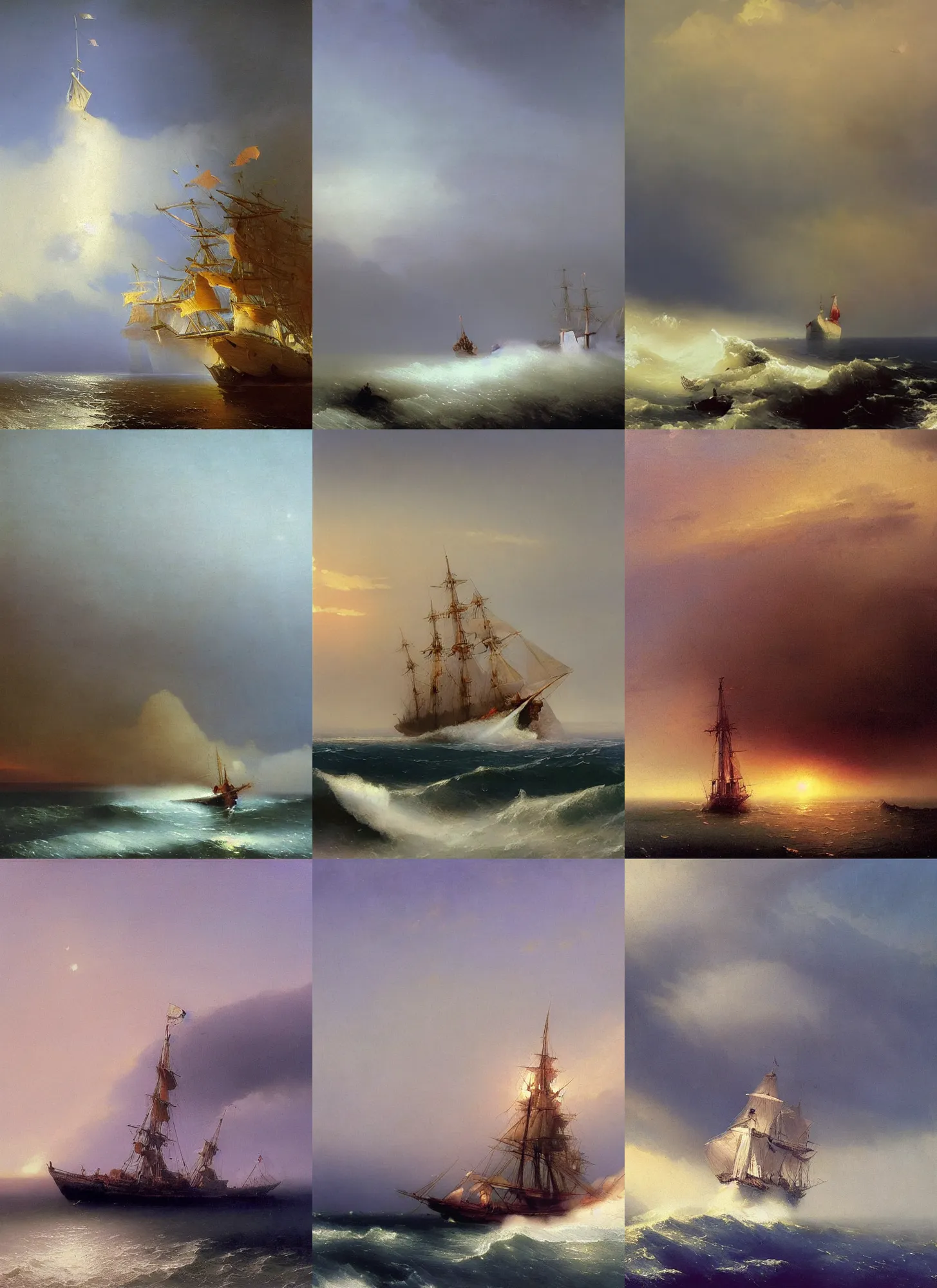 Prompt: image by aivazovsky