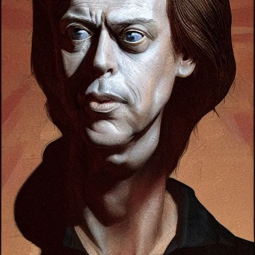 Image similar to Steve buscemi is a spoon, full_body!!, dungeons and dragons, highly_detailed!!, Highly_detailed_face!!!, artstation, concept art, sharp focus, illustration, art by Leonardo da Vinci and Michelangelo and Botticelli
