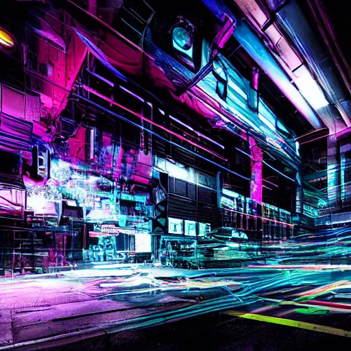 Image similar to cybernetic anomaly by Liam Wong, bright tones