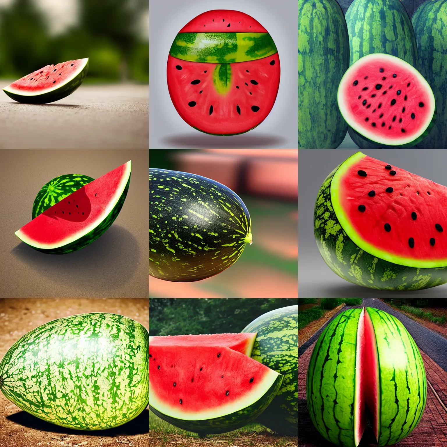 Prompt: giant watermelon tick, hyper realistic, 8k, macro