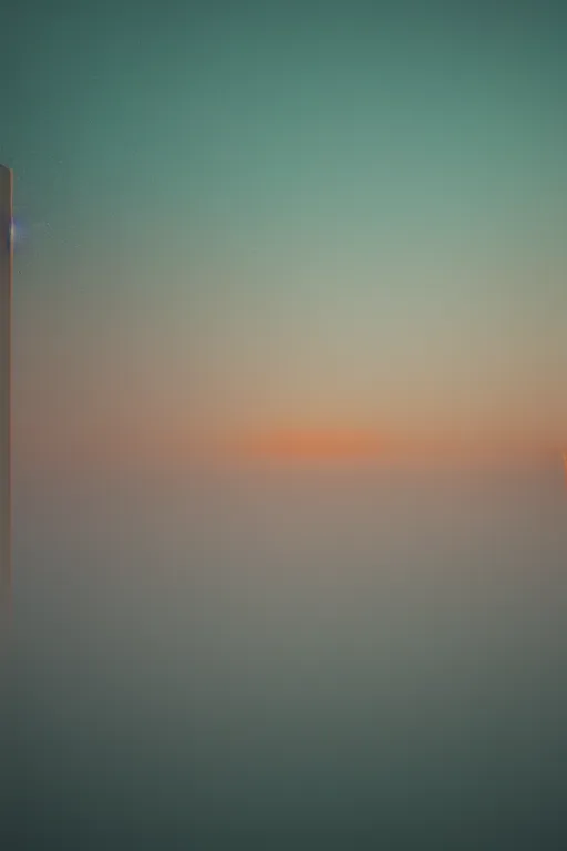 Image similar to an environment imagined by moebius, macro photography, long exposure photograph, surrealism, anamorphic bokeh, cozy, soft light, orange and teal, caustic, atmospheric fog, octane render, cinematic