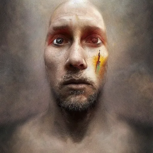 Image similar to the last selfie taken by the last human being, artstation hall of fame gallery, editors choice, #1 digital painting of all time, most beautiful image ever created, emotionally evocative, greatest art ever made, lifetime achievement magnum opus masterpiece, the most amazing breathtaking image with the deepest message ever painted, a thing of beauty beyond imagination or words, 4k, highly detailed, cinematic lighting, scifi