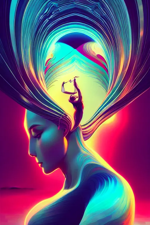 Image similar to Energetic jazz piano portrait, Art Deco surf, fantasy, intricate art deco wave designs, elegant, highly detailed fractals, sharp focus, prismatic, art by Artgerm and beeple and Greg Rutkowski and WLOP