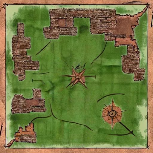 Prompt: dnd battlemap