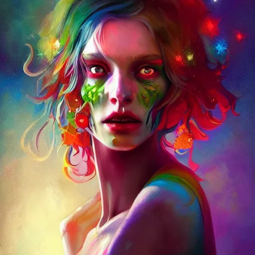 Prompt: colorful and festive captivating zombies, mirror glass aesthetic. rich vivid colors, ambient lighting, dynamic lighting, 4 k, atmospheric lighting, painted, intricate, highly detailed by charlie bowater
