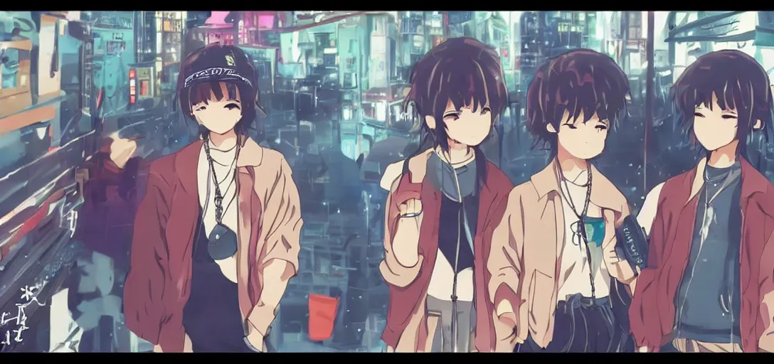 Image similar to Lofi Hip Hop Anime