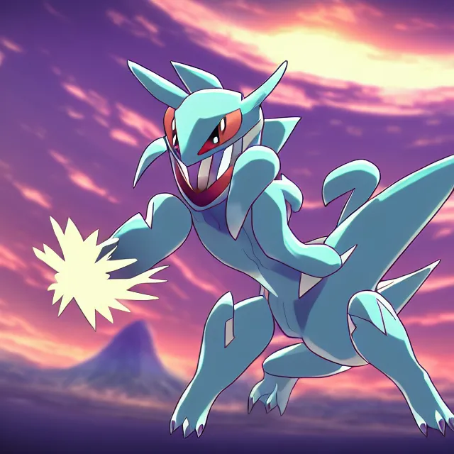 Image similar to a paleontology themed pokemon, earth / fighting type, anime style, promotional image, official media, 5 k