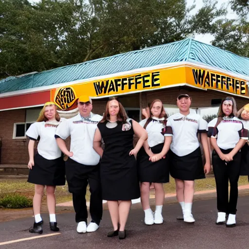 Image similar to wafflehouse employee's