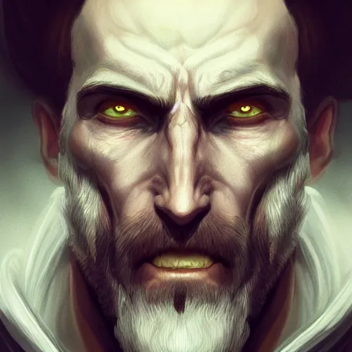 Image similar to portrait of asmongold, matte painting by artgerm, artstation