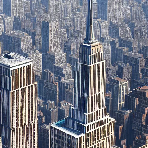 Prompt: water flowing from the windows of the empire state building, fluid simulation, long shot, 2 0 0 mm, orthogonal perspective, photorealist, panorama, new york background, detailled, sharp focus, realistic, trending on artstation, cg society, 8 k, unreal