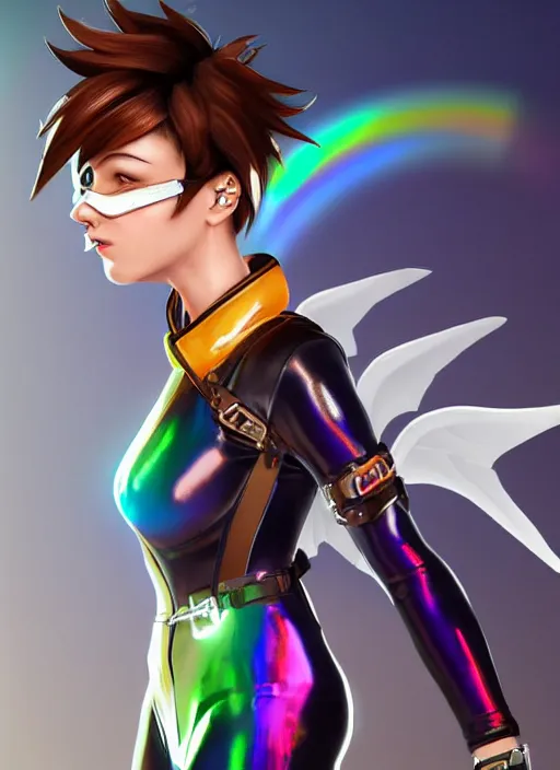 NeoArtCorE Arts - Tracer skin Overwatch Anniversary 2018, included in May's  rewards. Patreon ▻  more  High-res, Steps, PSDs #Tracer #OVERWATCH #Fanart #NeoArtCorE