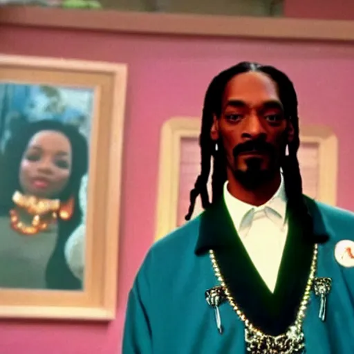 Image similar to a tv still of Snoop Dogg starring in The Fresh Prince of Bel-Air (1990)