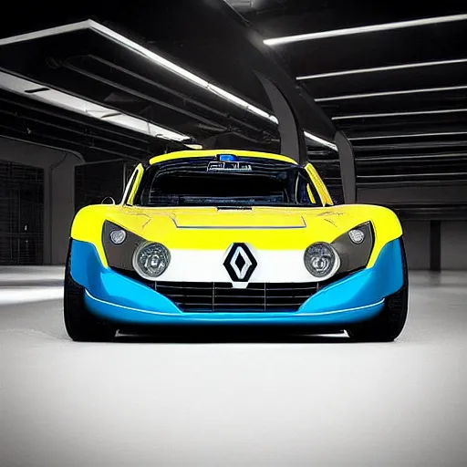 Image similar to “Renault Alpine A110 if it were made in 1984”