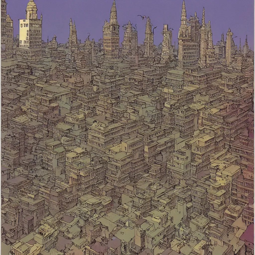 Image similar to calcutta by moebius