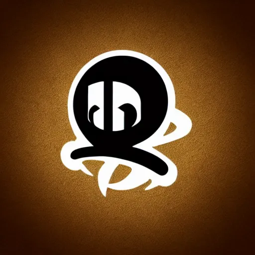 Prompt: black dark discord logo , vector illustration , trending on artstation