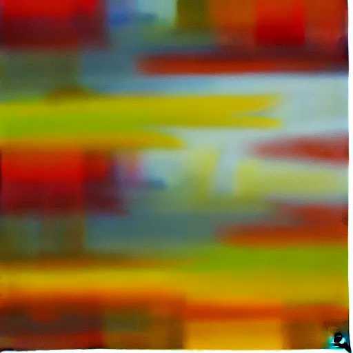 Image similar to painting by Gerhard Richter