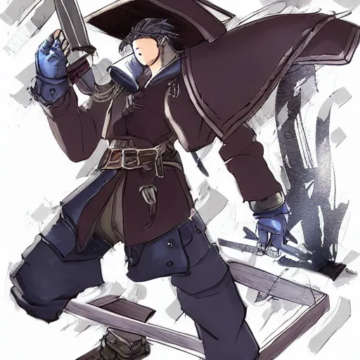 Image similar to anime blacksmith