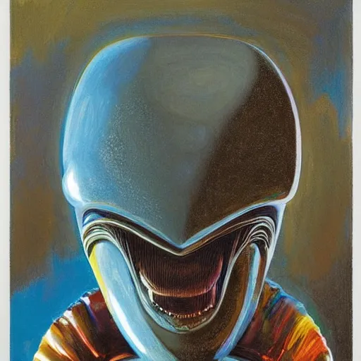 Image similar to alien by wayne thiebaud