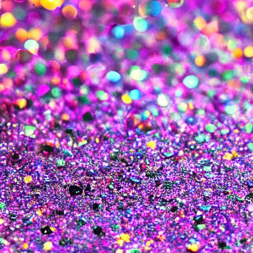 Image similar to texture of glitter, lsd