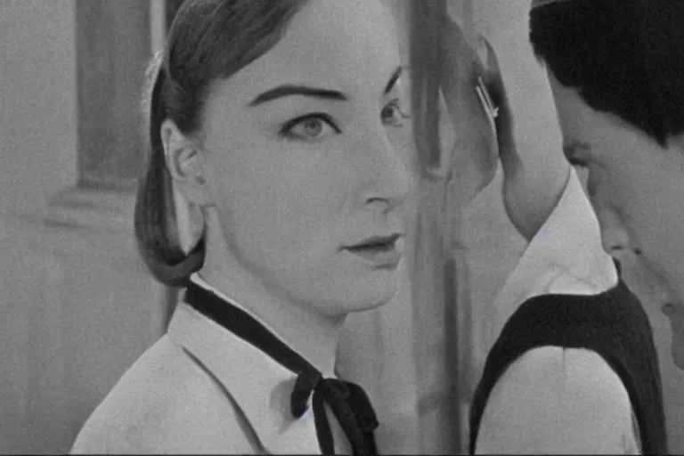 Prompt: still image from the sound of music by ozu yasujiro, ultra detailed, finely detailed
