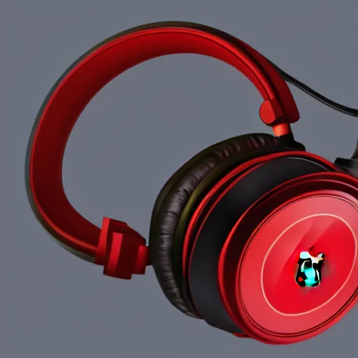 Prompt: Concept art of a headphone with Ferrari style, Photography, 4k, Super-Resolution, RGB, product pic