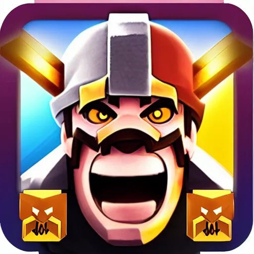 Image similar to anime pencil as clash of clans app icon