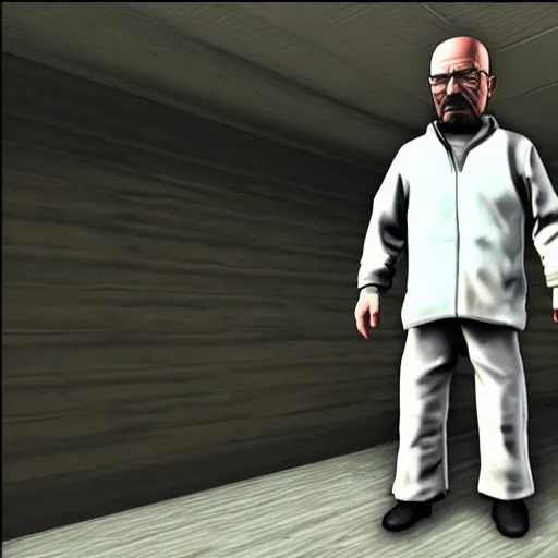 Image similar to walter white in gmod