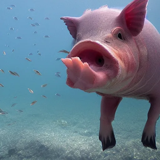 Image similar to fish pig, photo