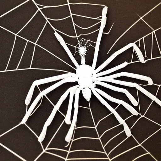 Prompt: spider, diagram, detailed