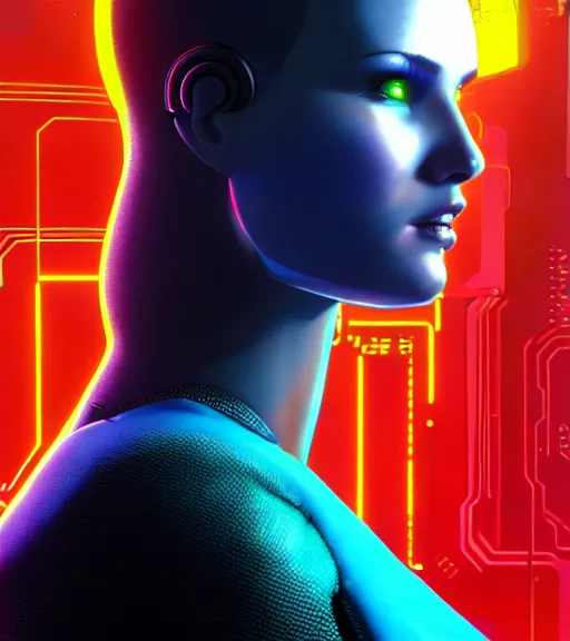 Image similar to cable plugged into cyberdeck, back of head, very very beautiful cyberpunk woman, computer, 1 9 7 9 omni magazine cover, style by vincent di fate, cyberpunk 2 0 7 7, very coherent, detailed, 4 k resolution, unreal engine, daz