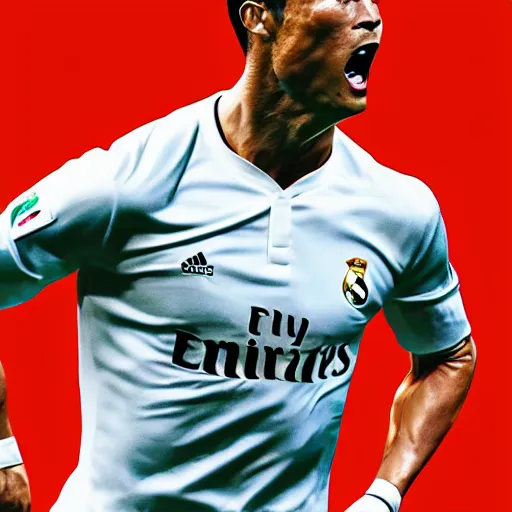 Image similar to Cristiano Ronaldo made by Pixar, 8k